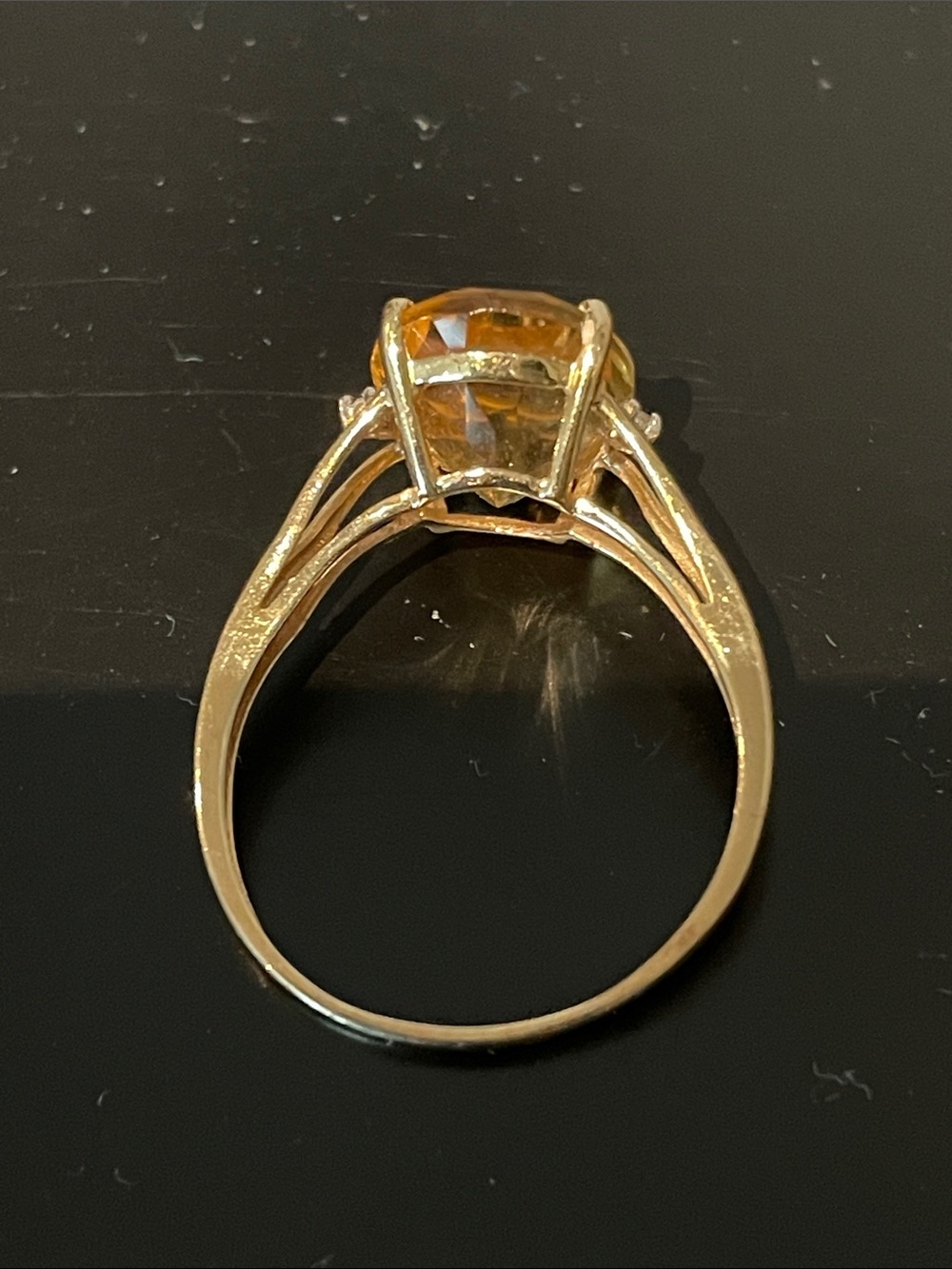 Citrine ring - Picture 2 of 3